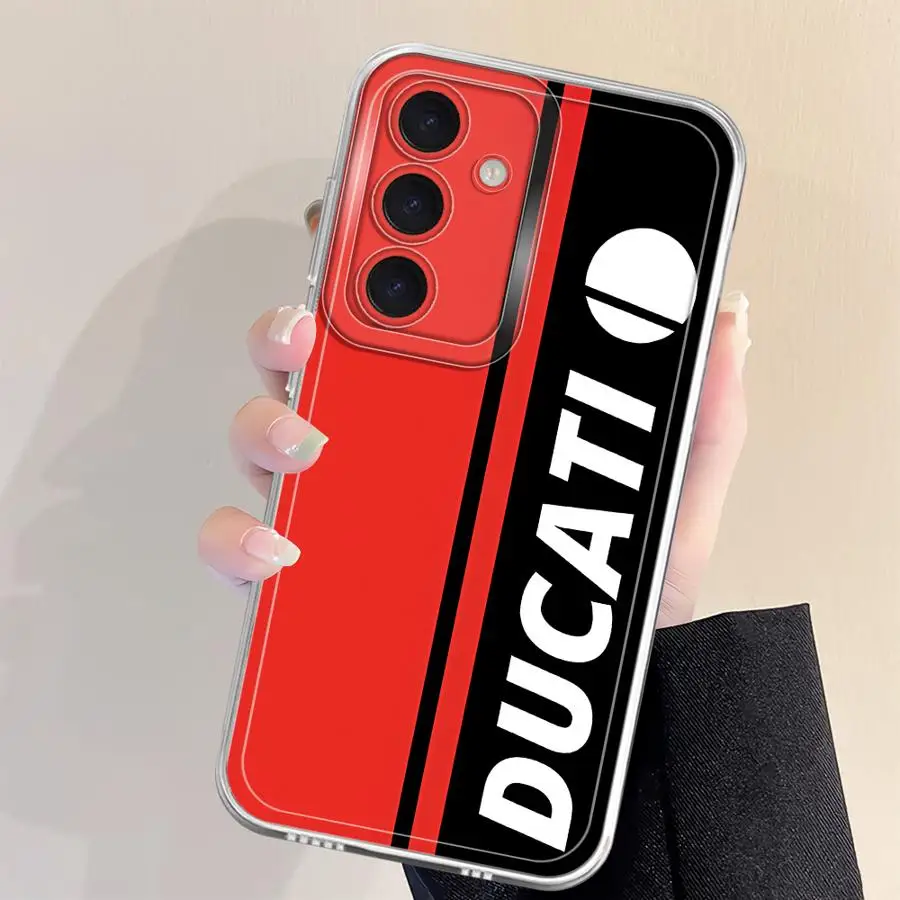 Etui na telefon Samsung Galaxy A36 A13 A14 A15 A56 A73 A54 A34 A35 A55 A23 A25 A33 A26 A24 z motywem motocykli karbonowych DD-ucatiS, miękkie. — zdjęcie produktu 6