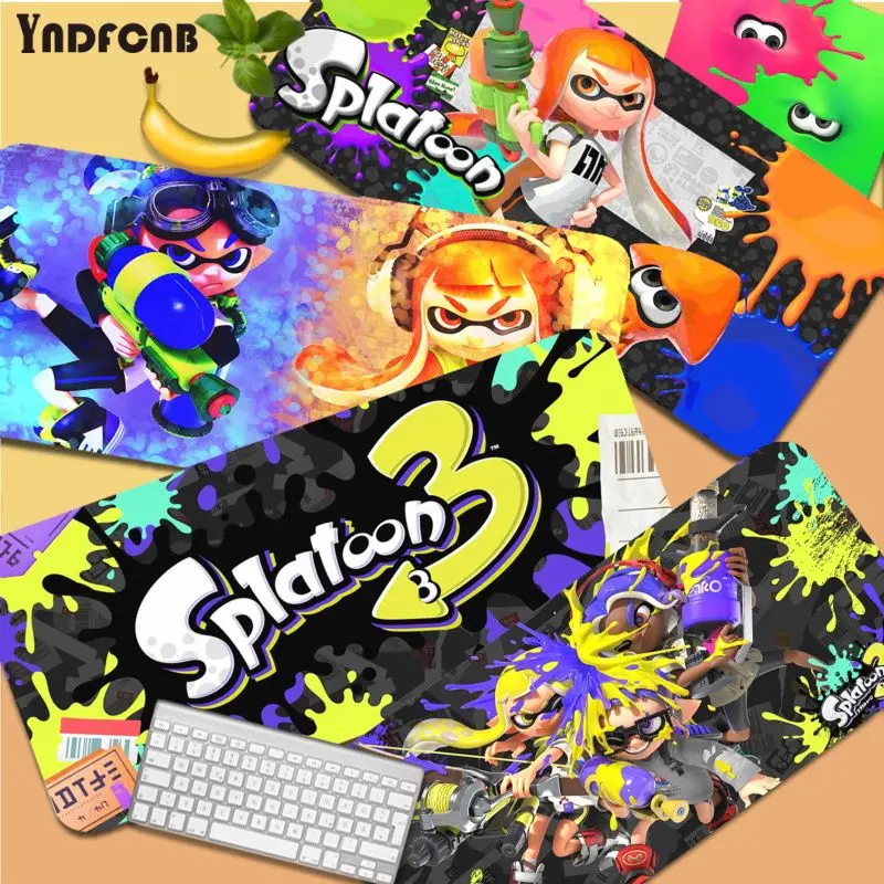 

Splatoon 2 Beautiful Large Mouse pad PC Computer mat Size for CSGO Game Player Desktop PC Computer Laptop