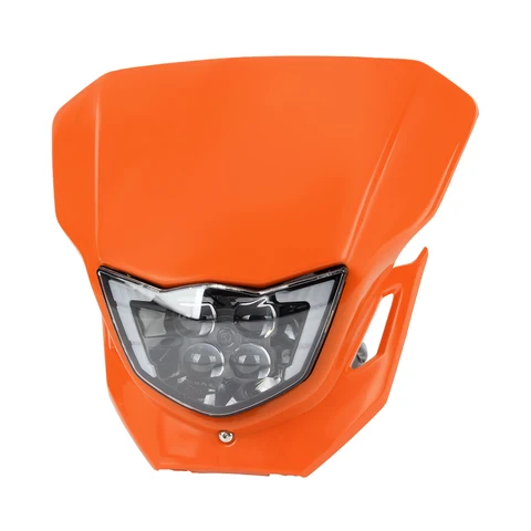 Светодиодная фара в сборе для мотоциклов Yamaha WR YZ 250 450F 250F CQR250, запчасти для кроссовых мотоциклов и мотокросса