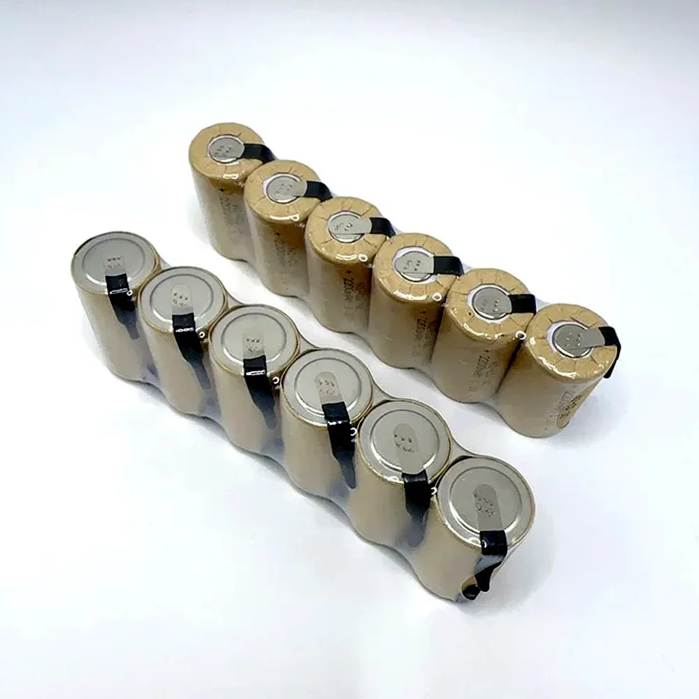 

SC Batteries 2-20pcs Screwdriver Electric Drill 1.2V 2200mA h/2800mAh SubC Ni-Cd Rechargeable Battey