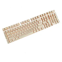 PBT Keycap 104 Keys OEM Profile Dual Color Injection Molding For Cherry MX Switches Mechanical Keyboard
