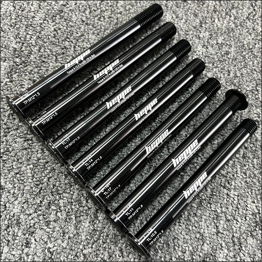 HEPPE MTB Rennrad Steckachse Vorderradgabel Welle Spieße Hinterradnabe Steckachse 12x142/148 12x100/110 Fahrrad Barrel Achse M12xP1,0/1,5 – Detail 27