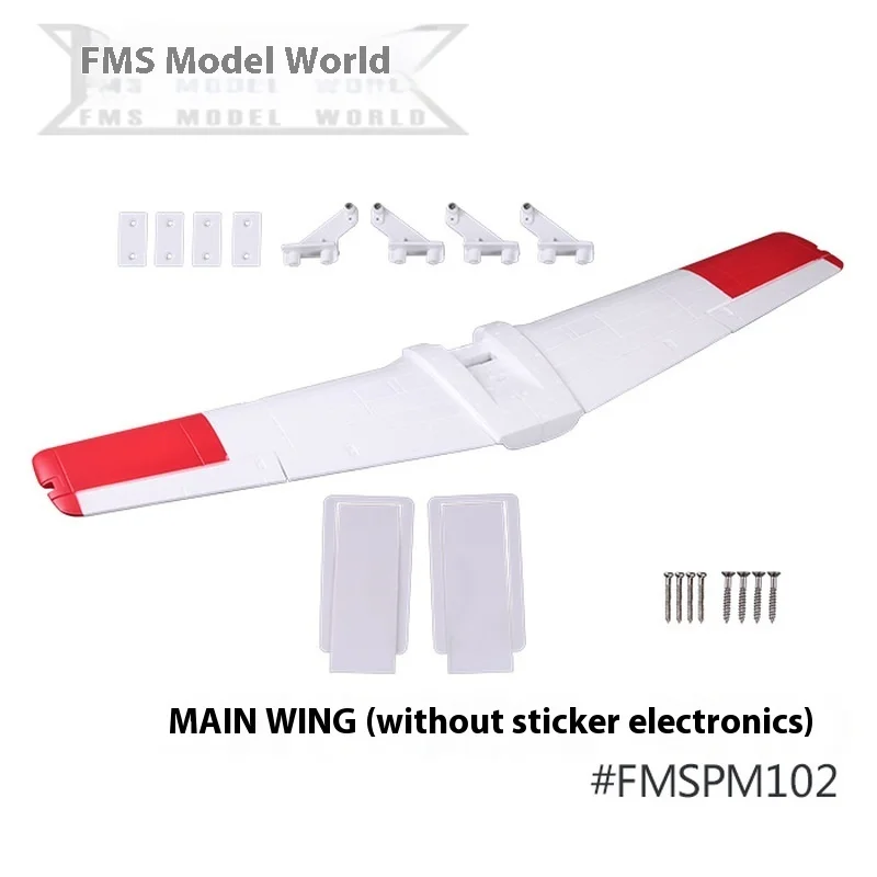 Autocollants de train d'atterrissage de cockpit de queue verticale d'ailes principales, hélice rétractable électronique, accessoires d'avion T-28d de Fms 1400mm