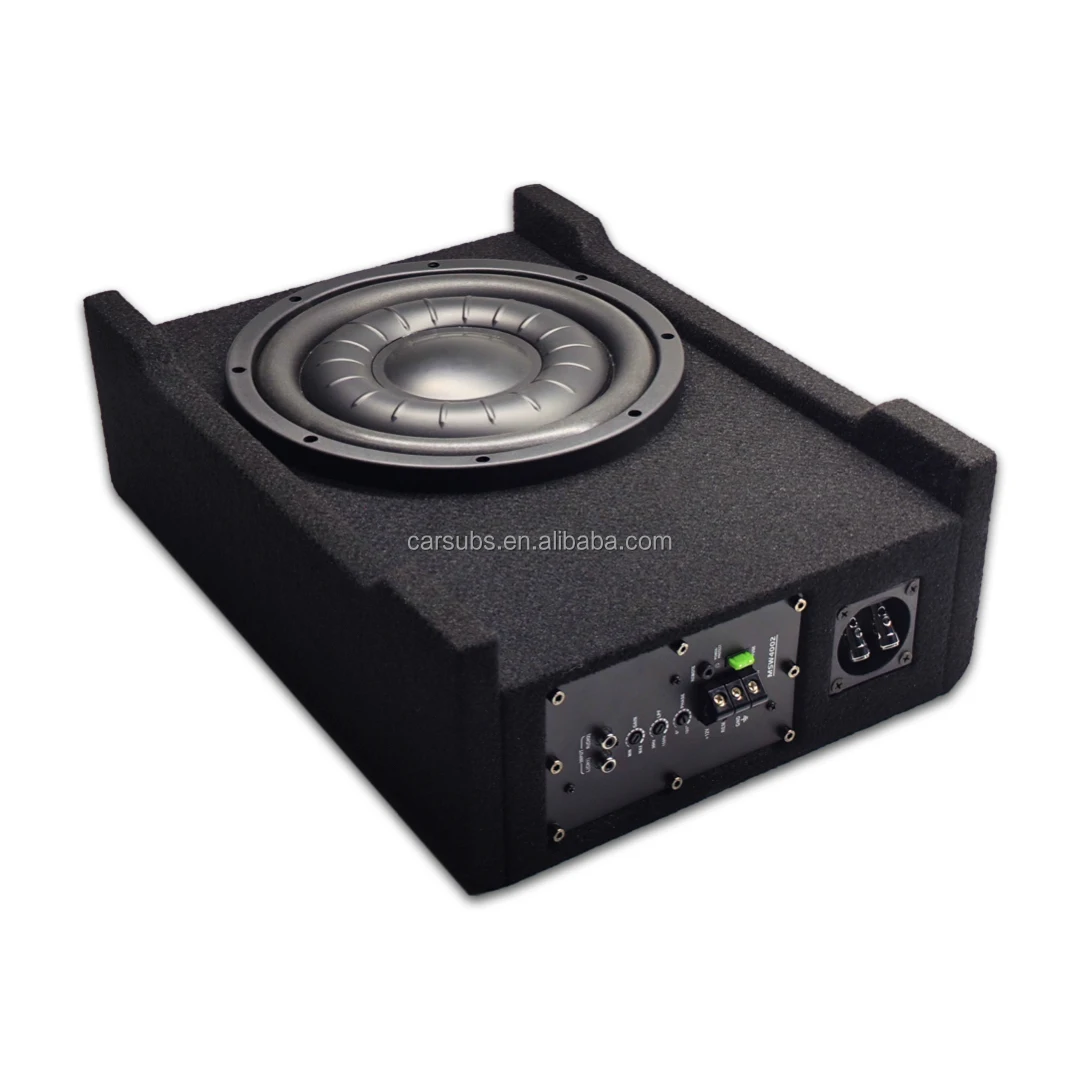 Car Trunk 10 Inch Subwoofer Box Enclosure RMS 400W Peak 800W Strong Bass Seal 10