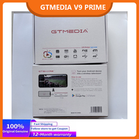 GTMEDIA V9 Prime Satellite TV Receiver DVB S2/S2X HD 1080P TV Signal Receiver CA Card Decoder upgraded version of V9 Super V8X