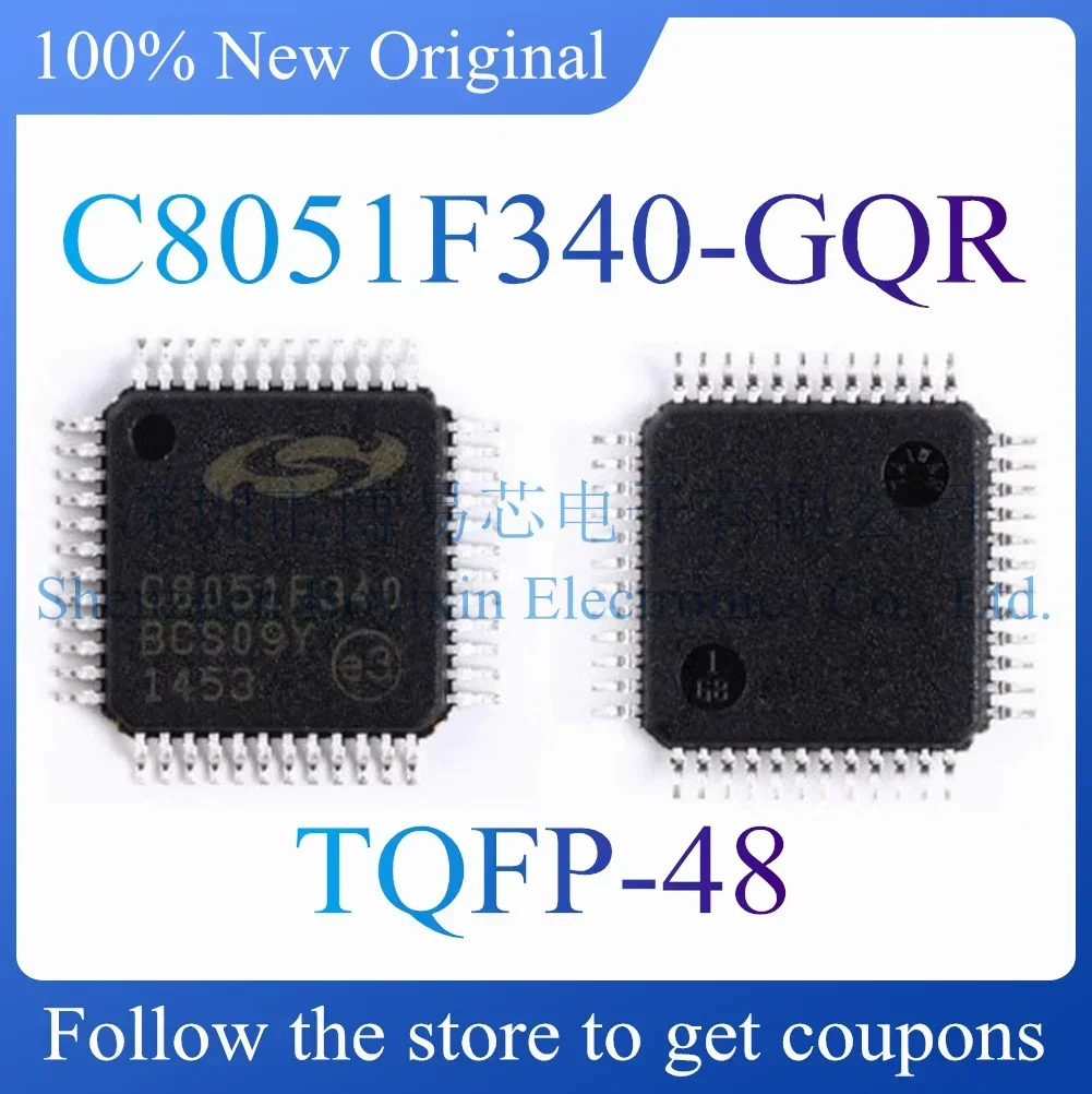 

NEW C8051F340-GQR.Original Product.TQFP-48