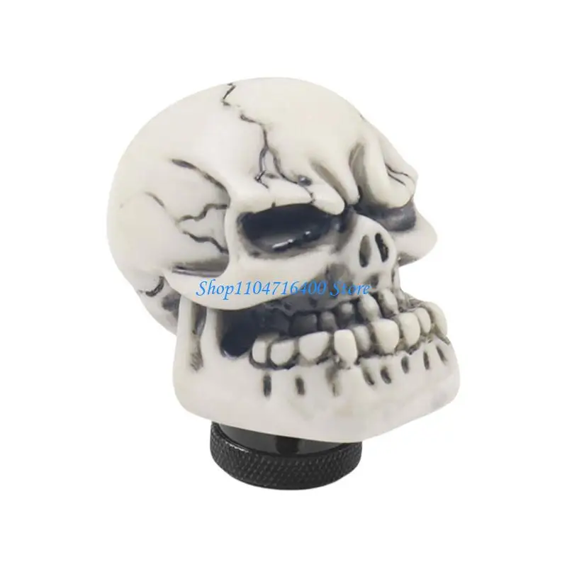 

y1gd Skull Shifter Knob Replacement Shifting Lever Transmission Gear Shifter Handle