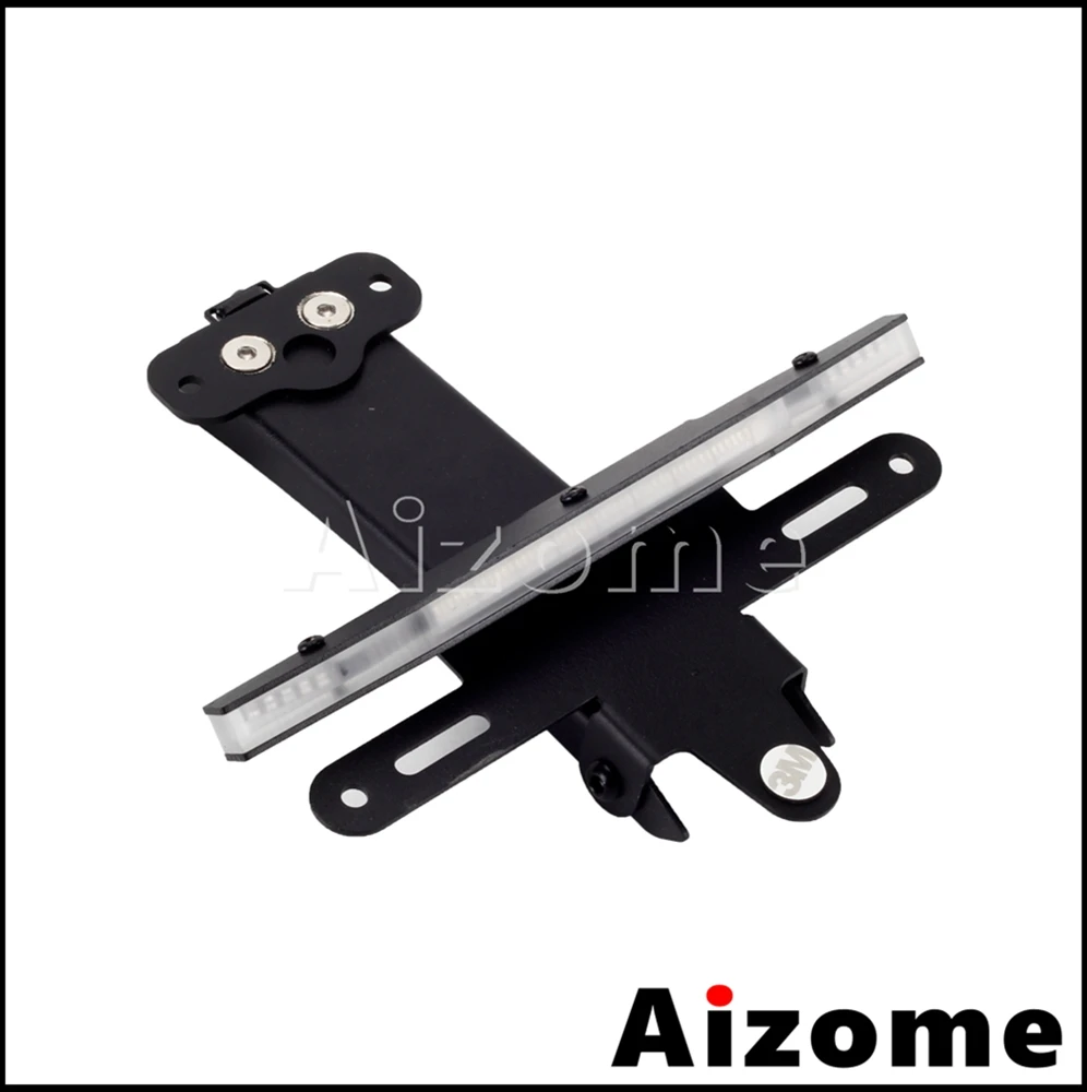 1 Set Motorcycle Rear Fender Eliminator License Plate Bracket LED Brake Tail Light For Harley Sportster S 1250 RH1250S 2021 2022
