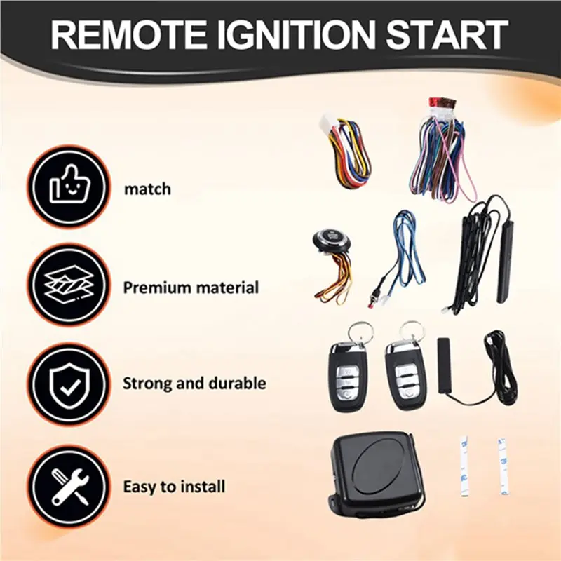 

Устройство A99F с запуском в одно касание, дистанционным управлением зажиганием, функцией автоматического запуска и остановки автомобиля.