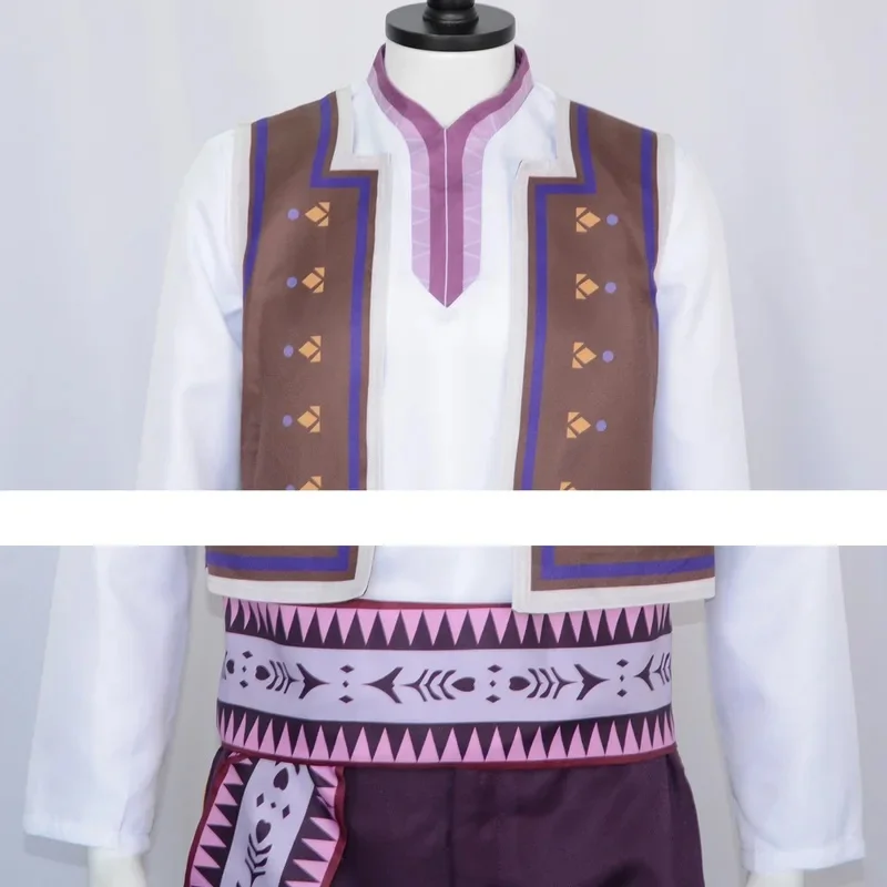 Conjunto de Uniforme de Anime RGD4 Kristoff, Traje de Cosplay, Disfraz para Halloween, Carnaval, Ropa para Fiestas, para Hombres Adultos, Performan DP[7/