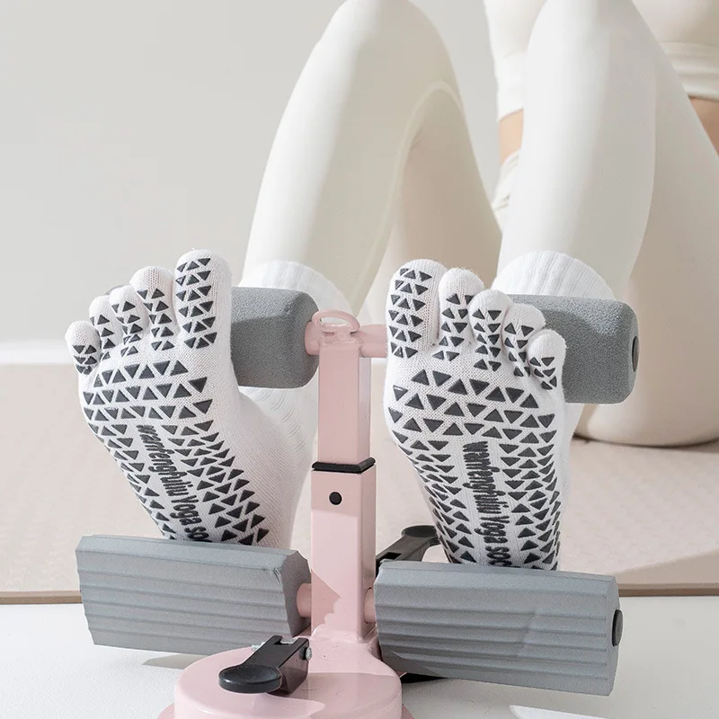 1 Pairs النساء الجوارب الرياضية لينة تنفس القطن سيليكون المضادة للانزلاق الباليه جوارب بيلاتيس الرياضة اللياقة البدنية اليوغا الجوارب
