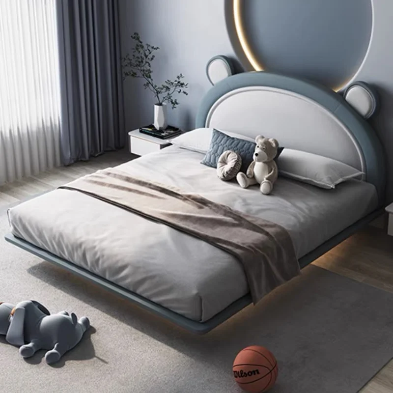 Unique Animal Shape Childrens Bed Frame House Modern Comferter Modern Bed Set Light Luxury Cama Infantil Bedroom Set Furniture