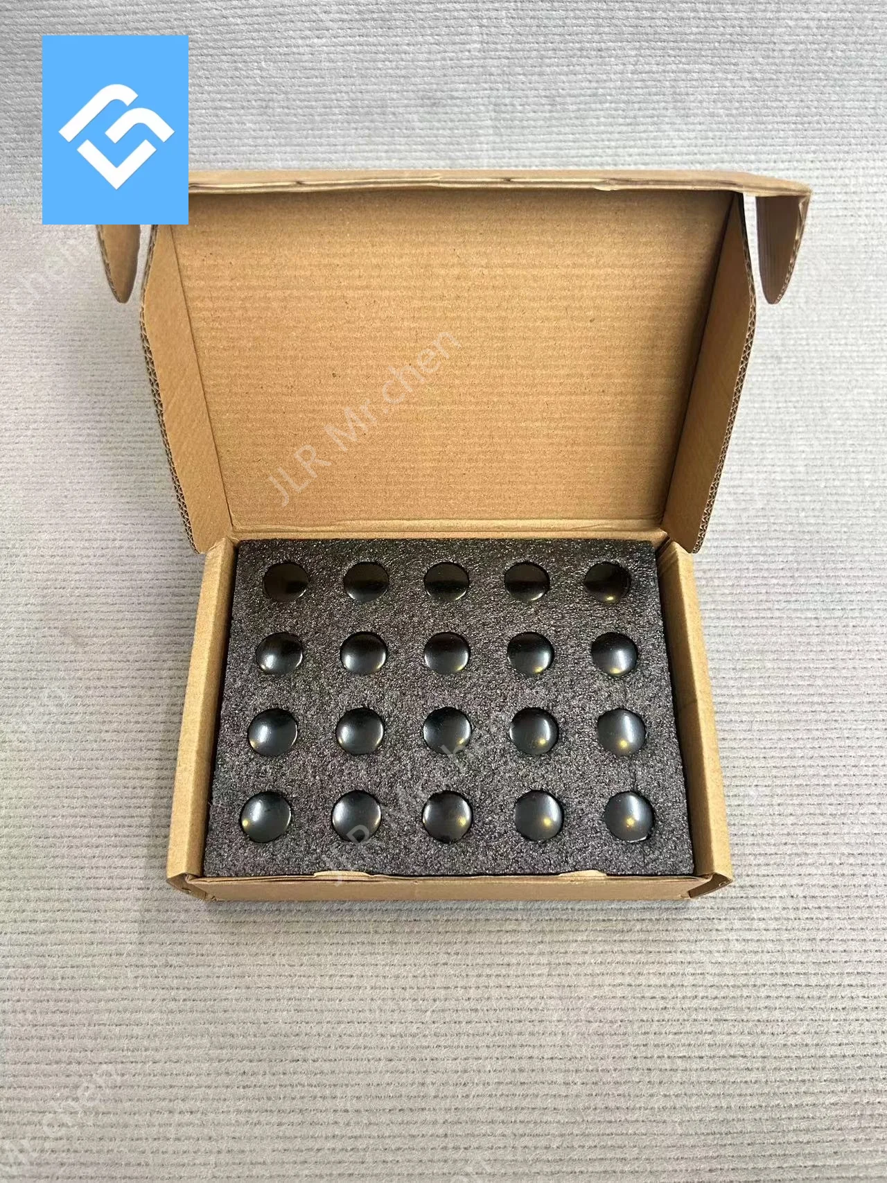 X20pc suitable for Range Rover Discovery 3/4/5 black wheel hub nut forged alloy reinforced version LR056214 LR068126 wholesale