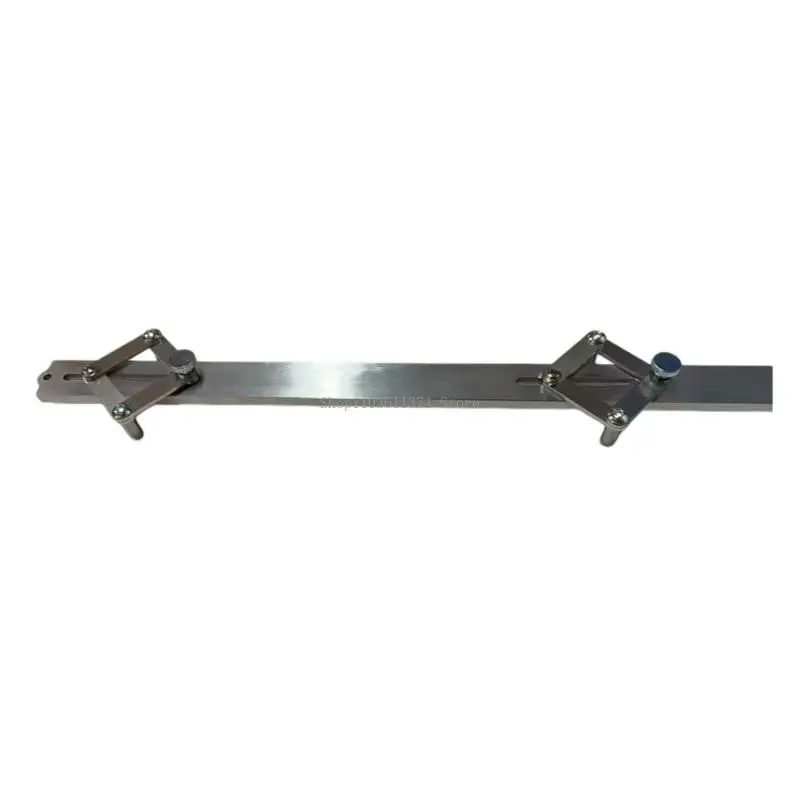  Electric Guitar Setups Ruler Aluminum Alloy Centerline Alignment Tool for Bridge, Neck and Body Reference Checks Repair