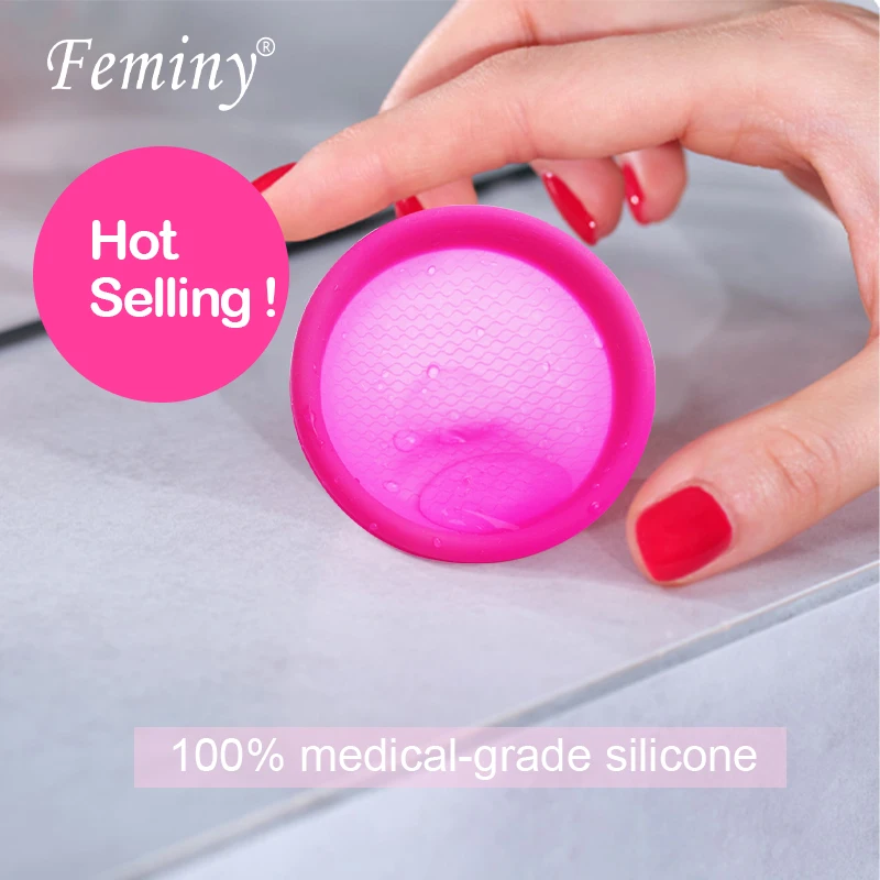 Female Disk Menstrual Disco Feminino Personal Healthy Care Menstrual Cups Silicone Medica Menstruation Cup Certified Hypoallergenic Flat Menstrual