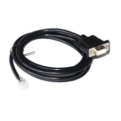 D-SUB 9 PIN DB9 F TO RJ12 6P6C ADAPTER CABLE FOR LOGITECH G25 G27 PEDALS TO FANATEC CSW2.5