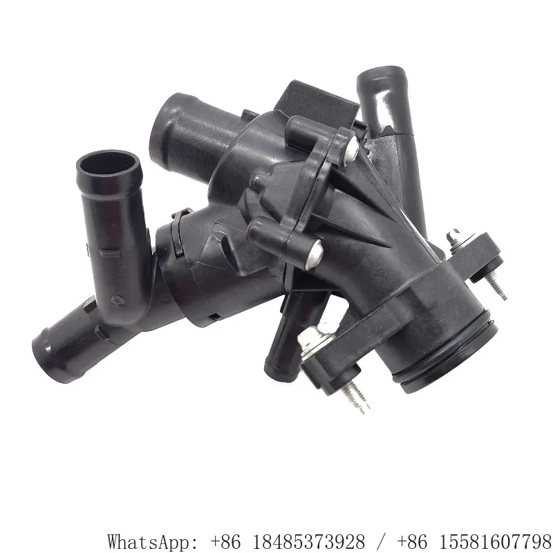 2702000615 Engine Coolant Thermostat Housing Water Outlet Auto Cooling Replacement Parts for 2.0L Turbo Vehicle Engine Repair