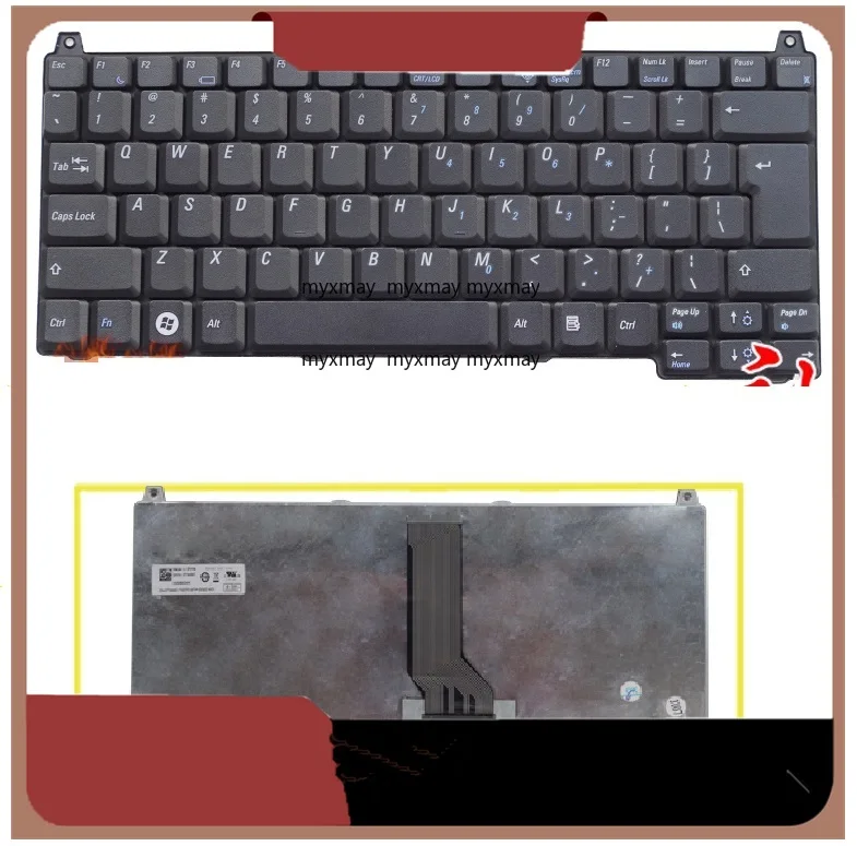 

SSEA Brand New US Keyboard black for Dell Vostro 1310 1320 1510 1520 2510 series