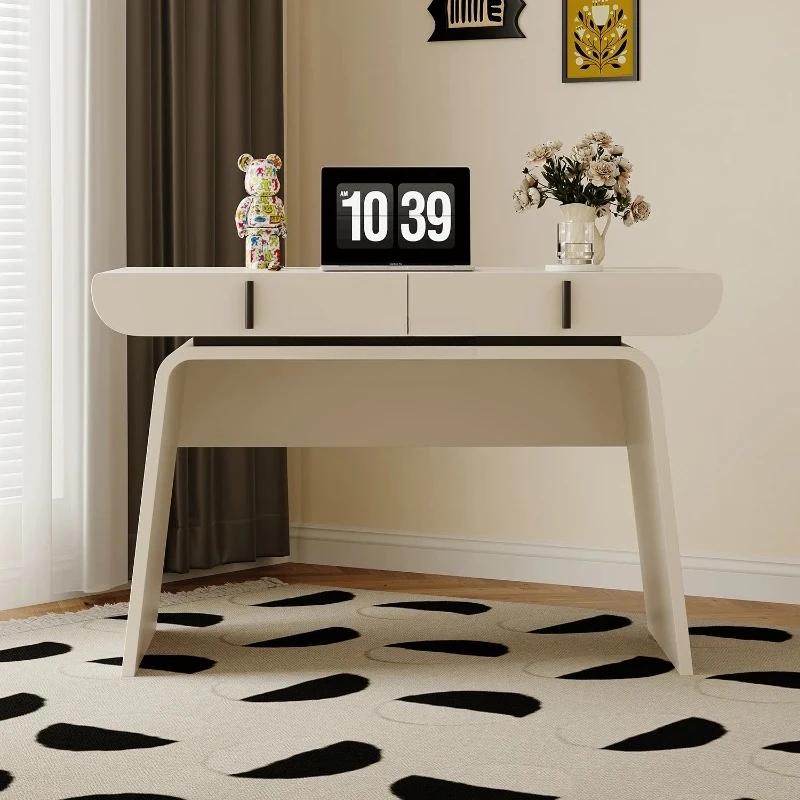 TT French Cream Style Model 1.2 M Desk Light Luxury High-Grade Small TTpartment Home Computer Desk