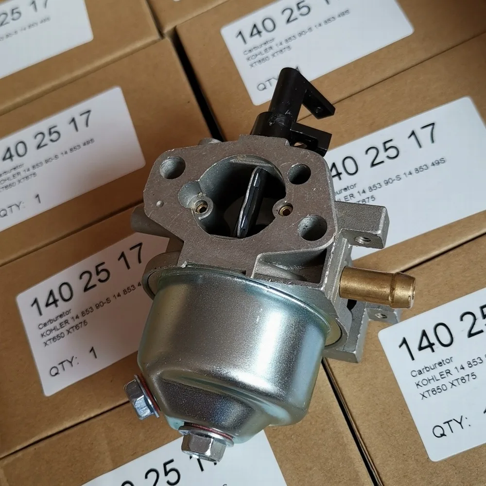 Carburador de alta calidad para KOHLER 14, 853, 49-S, XT650, XT675, herramientas de jardinería, piezas de repuesto de motor