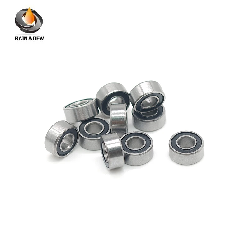 4 قطعة 683RS تحمل ABEC-7 هواية الكهربائية RC سيارة شاحنة الكرات الأسود مختومة 684RS 6800RS 6801RS 6802RS 6803RS 6804RS 6805RS