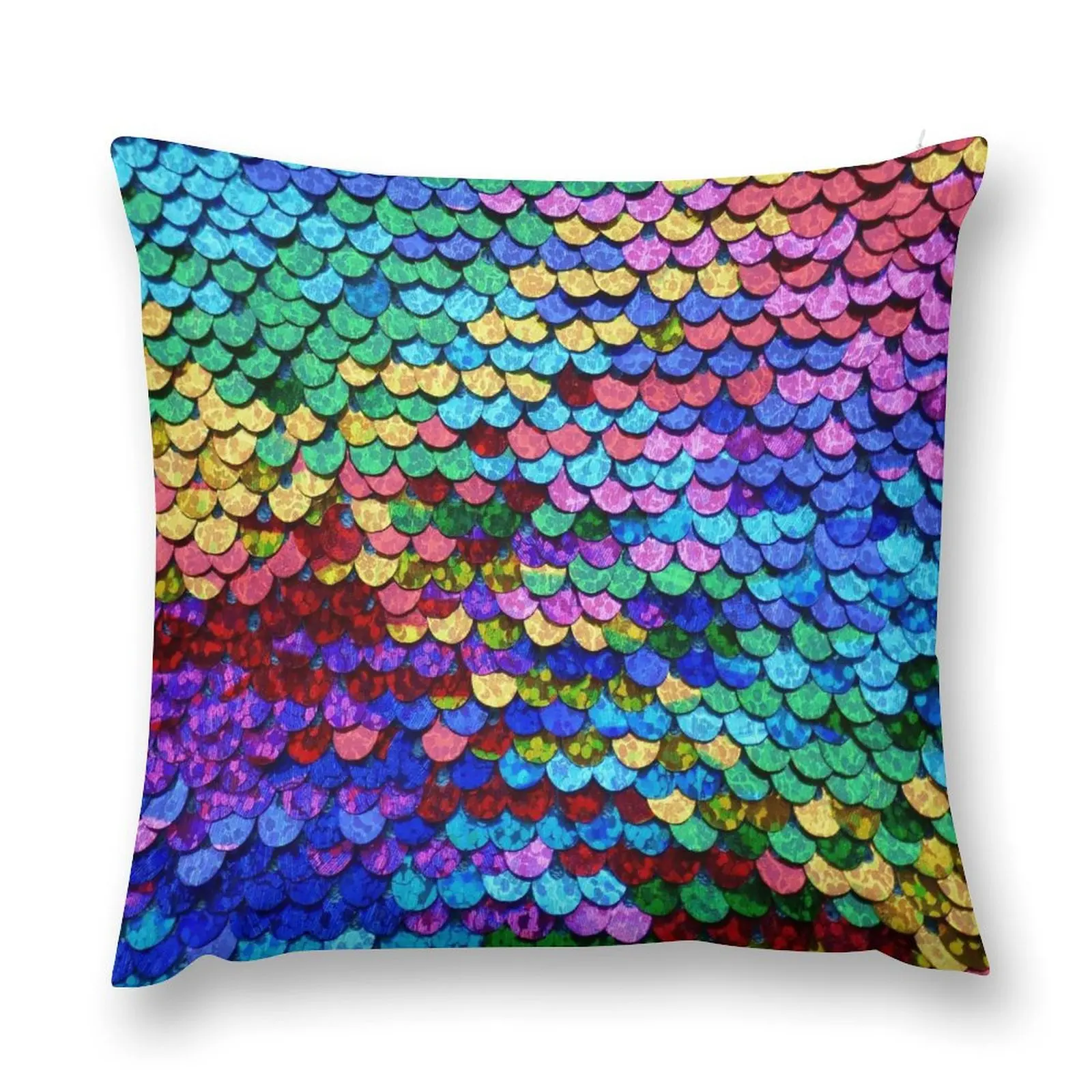 

Rainbow sequin print Throw Pillow Decorative Cushions For Living Room autumn pillowcase sleeping pillows pillow