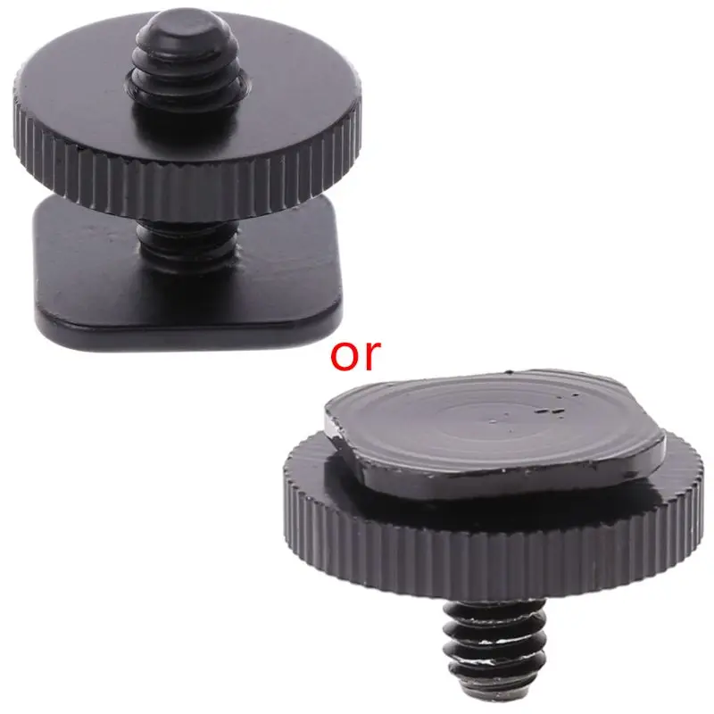 1/4'' Single Layer Tripod Mount Screw to Studio Flash Hot Shoe Adaptor For Nikon