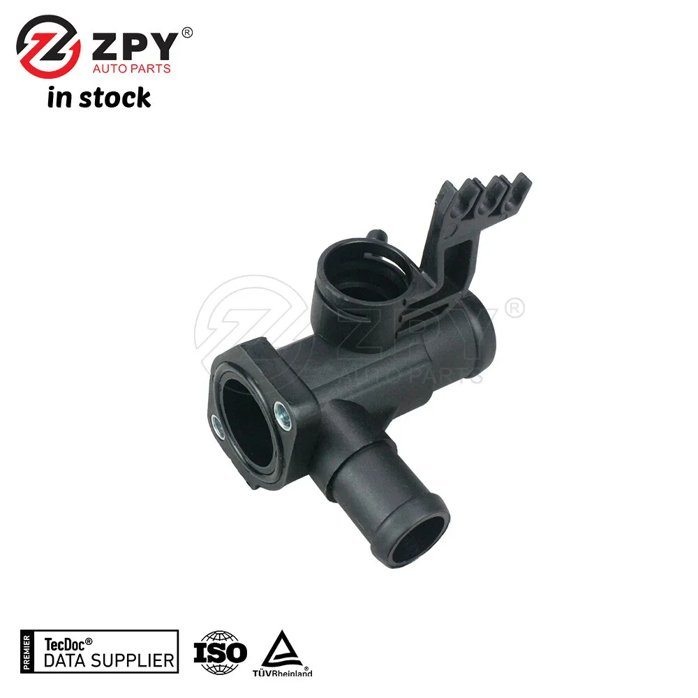 ZPY 新しい高品質冷却水フランジ VW シート 1.8L/2.0L 037121133E