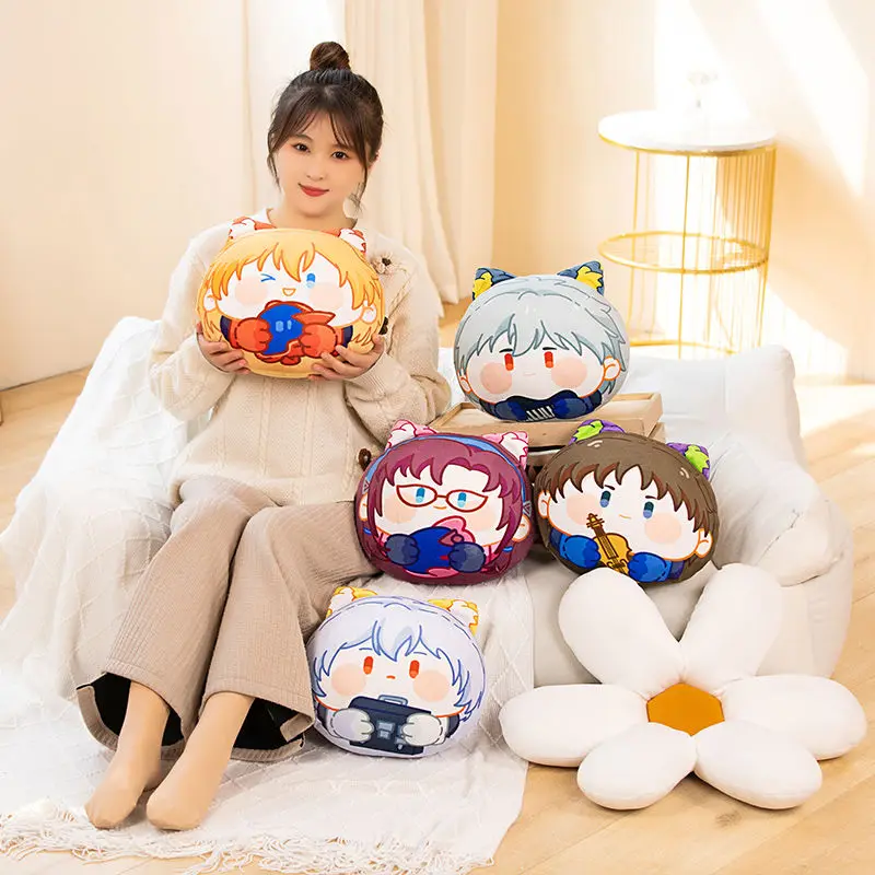 New Century EVA Evangelion Asuka Lingbo Rei Anime Cartoon Pillow Dumpling Soft Pillow Ornament Creative Peripheral Wholesale