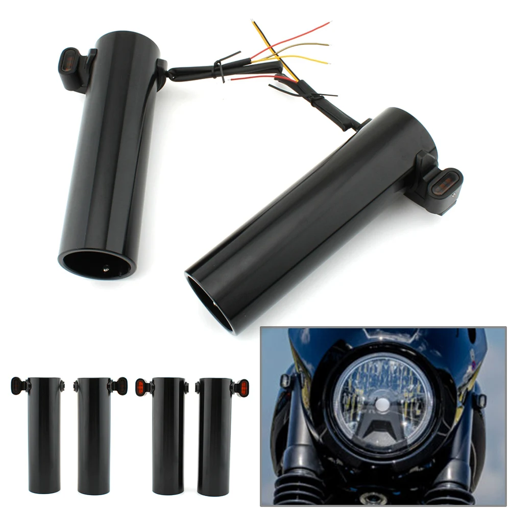 1 пара передних вилок, гетры, чехол для багажника, амортизатор, светодиодный указатель поворота для Harley Nightster RH975 2022-2023 1 пара передних вилок, гетры, чехол для багажника, амортизатор, светодиодный указатель поворота для Harley Nightster RH975 2022-2023