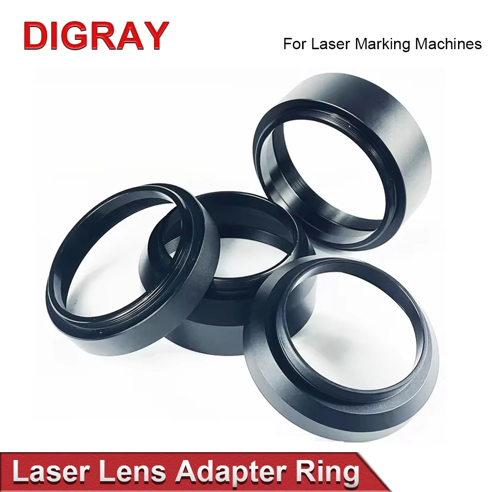 DIGRAY Scan Lens Adapter Ring M79/M67 Change to M85 Extend Ring Width 15mm 18mm 28mm 32mm for Laser Marking Machine