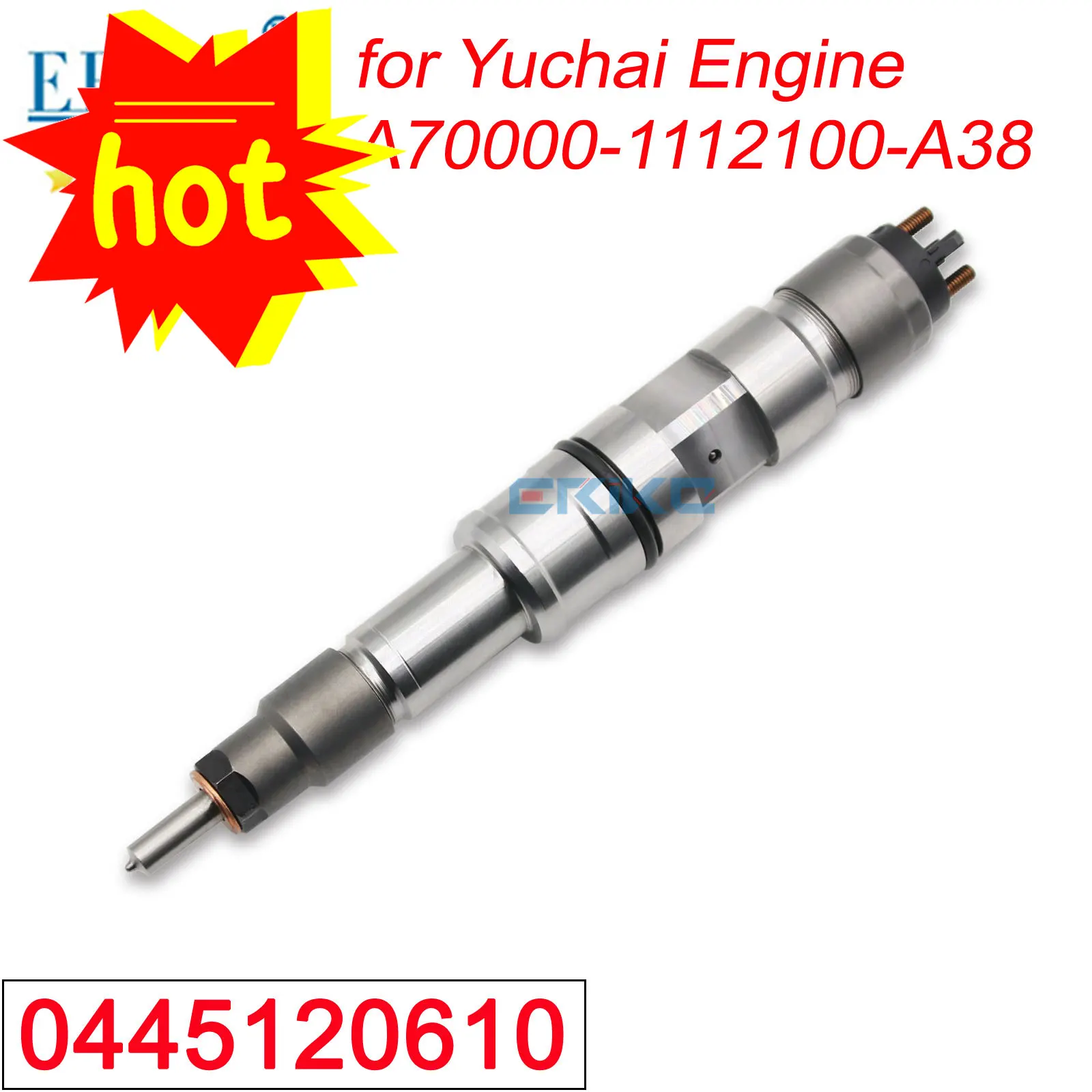 ERIKC 0445120610 cng Injector 0 445 120 610 Auto Spare Parts 0445120 610 for Bosch Yuchai Engine A70000-1112100-A38