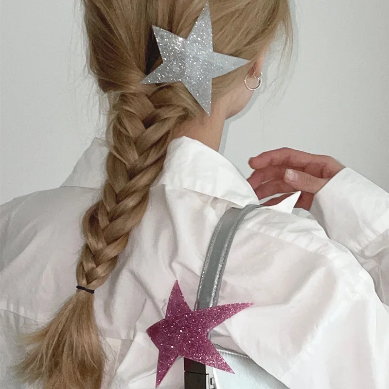 Large Star Shape Hair Clips Spring Clip Barrettes Women Girl Y2k Accessories Hair pin Hair Accessories