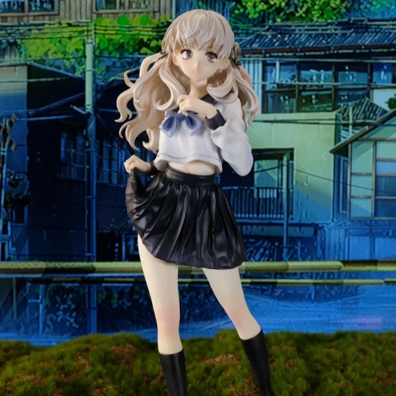 

Зимний склон, пять Hundred Miles, аниме-игра, фигурка, милая статуя девушки, модель дисплея, тринадцать военных роботов, защитный круг