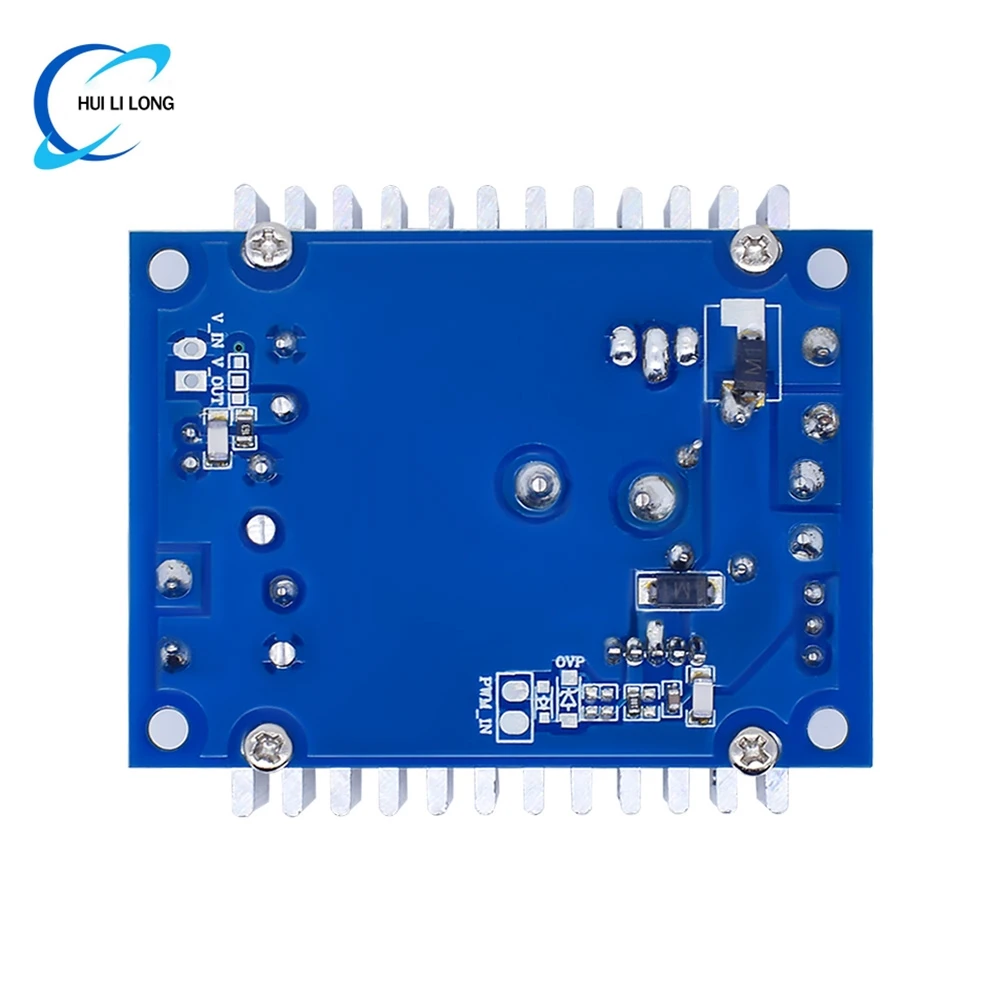 100W 5-40V 12A DC-DC Modul Step-Down Dapat Disesuaikan Riak Rendah Daya Tinggi Modul Daya Mobil Efisien 95% 12/24V Hingga 3.3V/5/12V