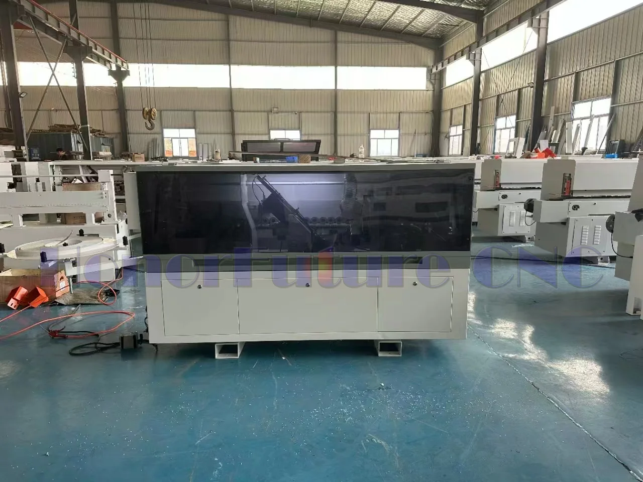 Automatic Pvc Mdf Cnc Edge Banding Machine Board Cutting And Edging Woodworking Edge Bander Machinery For Furniture Trimming