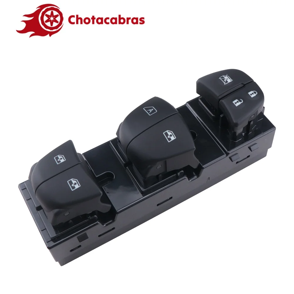 Interruptor Eléctrico para Ventanas de Automóvil para Nissan Altima, Nissan Teana, Nissan Frontier, Nissan Navara, Nissan NP300 2013-2018, 25401-3TA5A