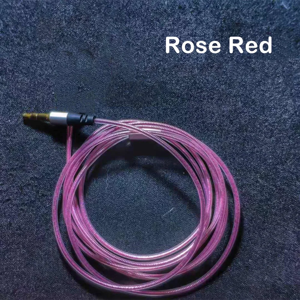 2 قطعة/الوحدة 1.3 متر 18 الأساسية الألومنيوم احباط سلك استبدال الصوت كابل سماعة صيانة سلك Earphone بها بنفسك سماعة كابل الملحقات