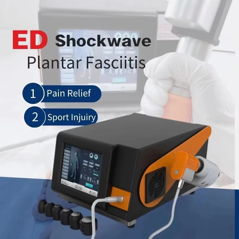 2025 NEW ESWT Shock Wave Therapy Machine Shockwave Physiotherapy for Reduce Joints Pain and ED Treatment