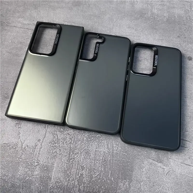 For Samsung Note 20 Ultra Case Galaxy Note20 S20 S21 S22 S23 S24 Plus s21 fe Phone Cover Luxury Metallic Aurora Skin Matte Cover