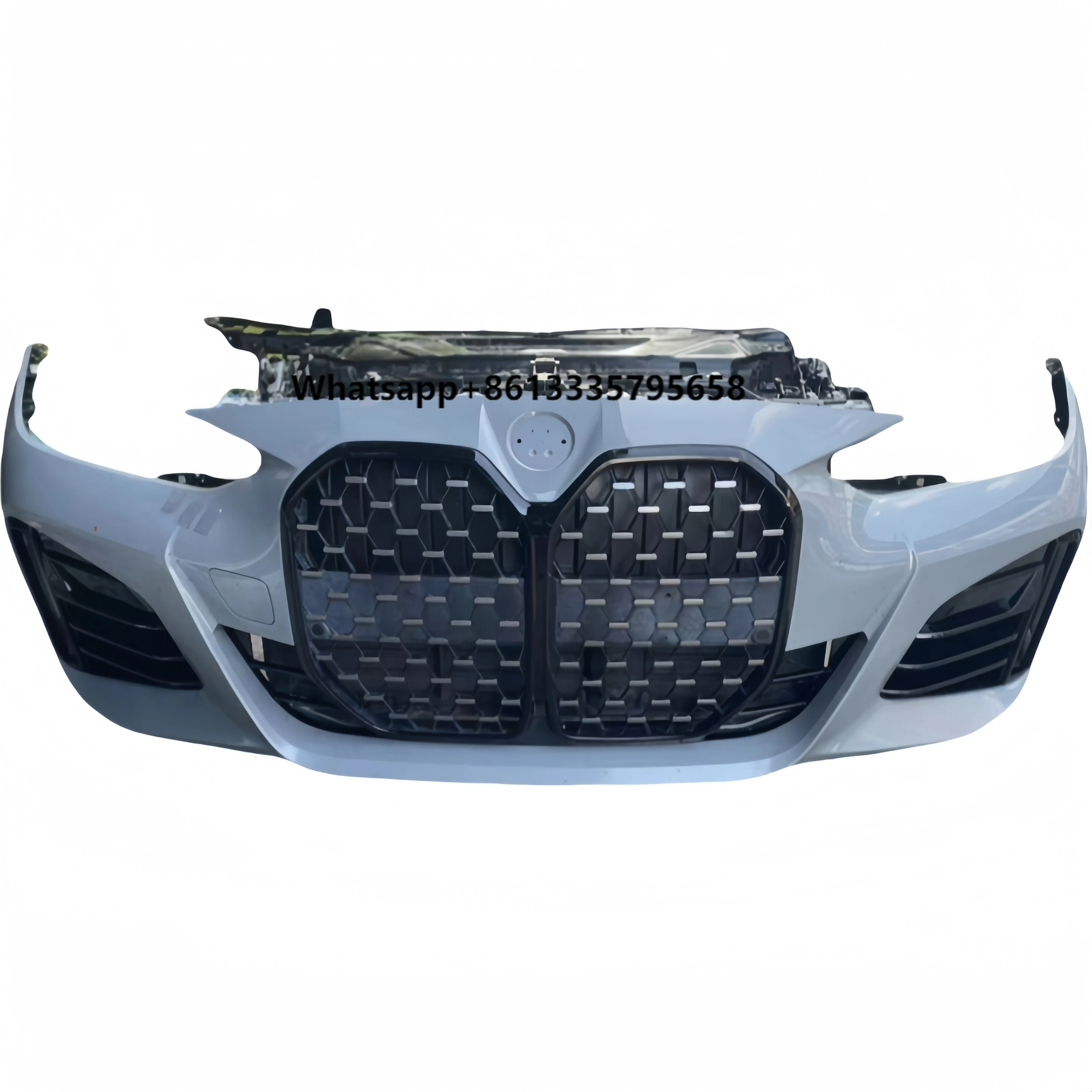 

2024 the Latest Auto Accessory for Bumper 4 Series Front Mouth G26 Bumper Assembly Headlight Grille Water tank Bracket