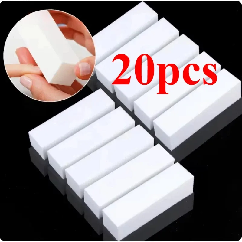 5/10/20Pcs New Nail Buffer Professional Nail File Polisher Block Manicure Pedicure Files Sanding Polishing Sponge Nail Art Tools