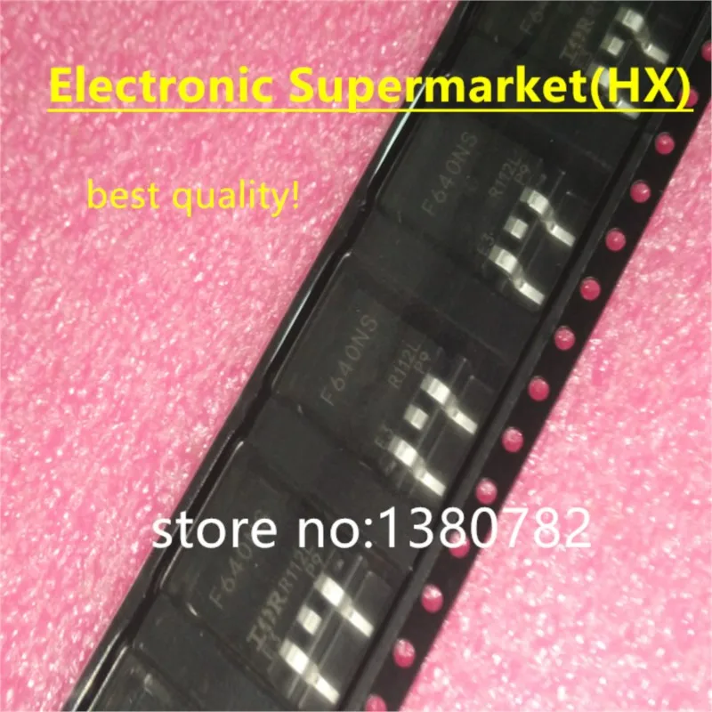 

Free shipping 20pcs-100pcs/lots IRF640NS IRF640 NEW TO-263 IC In stock!