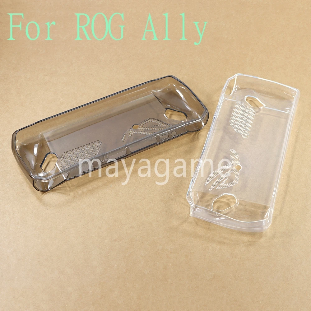 4pcs Gaming Machine Handheld Transparent Protective TPU Case for ASUS ROG Ally