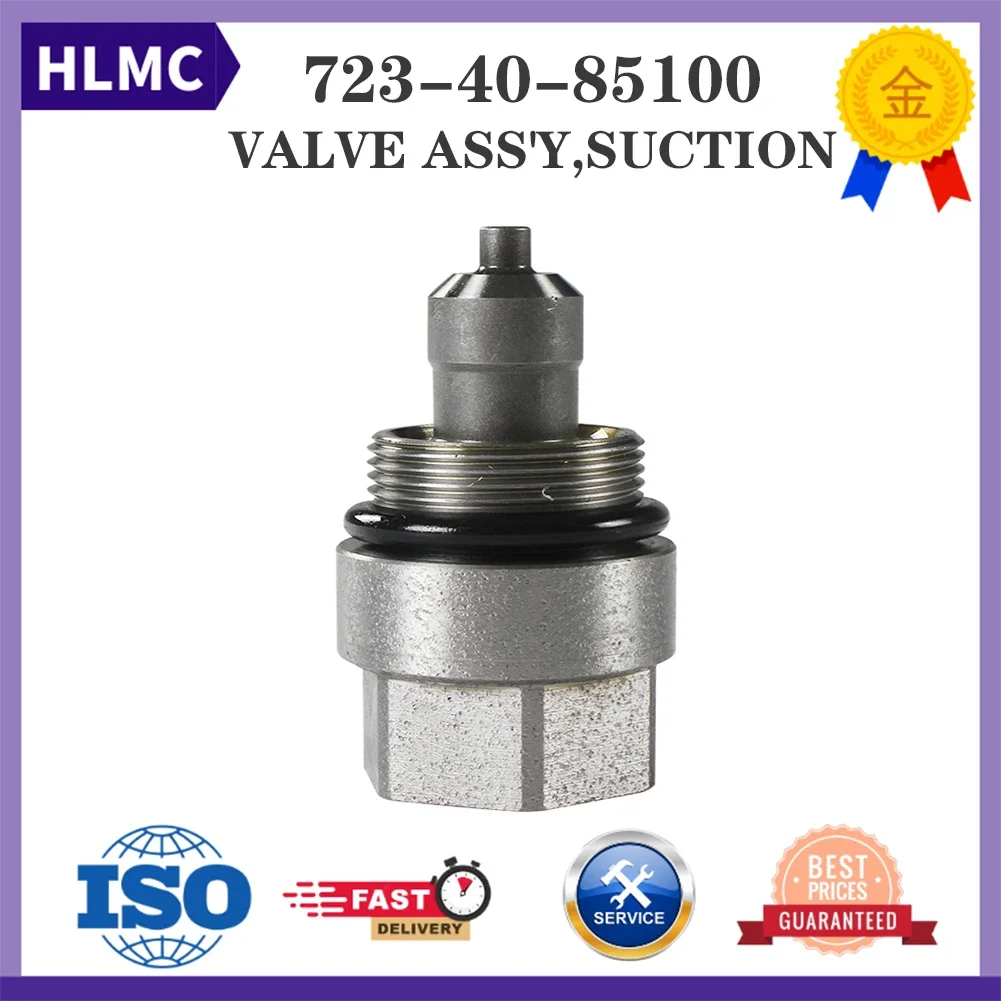 Excavator Parts PC350-8 PC400-8 Main Relief Valve 723-40-85100 WA100-5 WA150-5 WA150-6 WWA200-6 WA200-7 WA200-8 Wheel Loaders