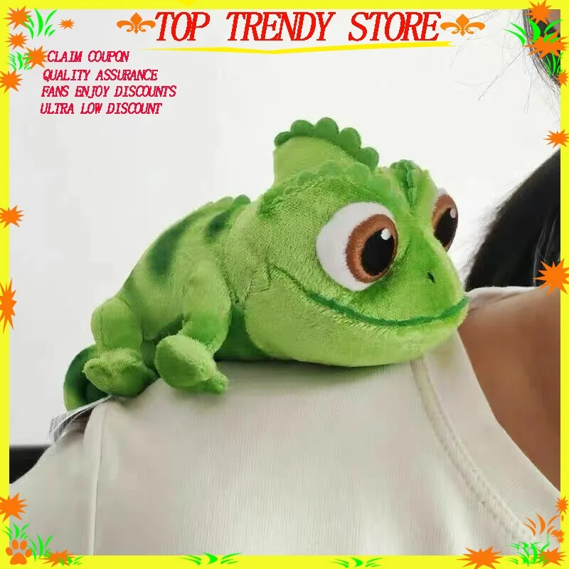 باسكال رابونزيل الحرباء أفخم الدمى 15 سنتيمتر باسكال الحيوانات المحشوة أفخم دمية باسكال رابونزيل الكتف ألعاب من القطيفة هدايا الاطفال