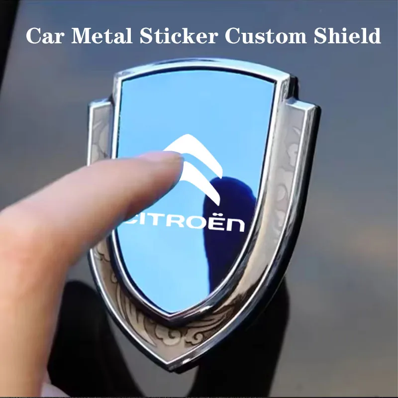 3D Metal Car Side Fender Trunk body Emblem Badge sticker For