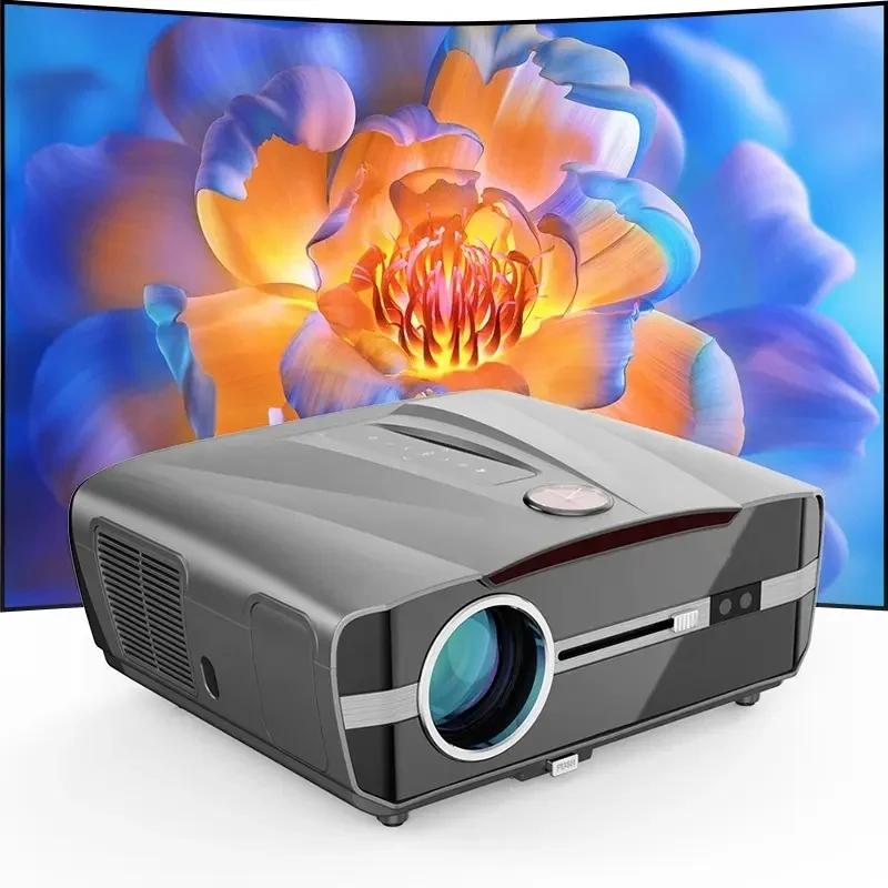 

OEM/ODM 2023 HD 1080P Led Projector Smart Android 5G WiFi Wireless Support 4K Home Theater Projector