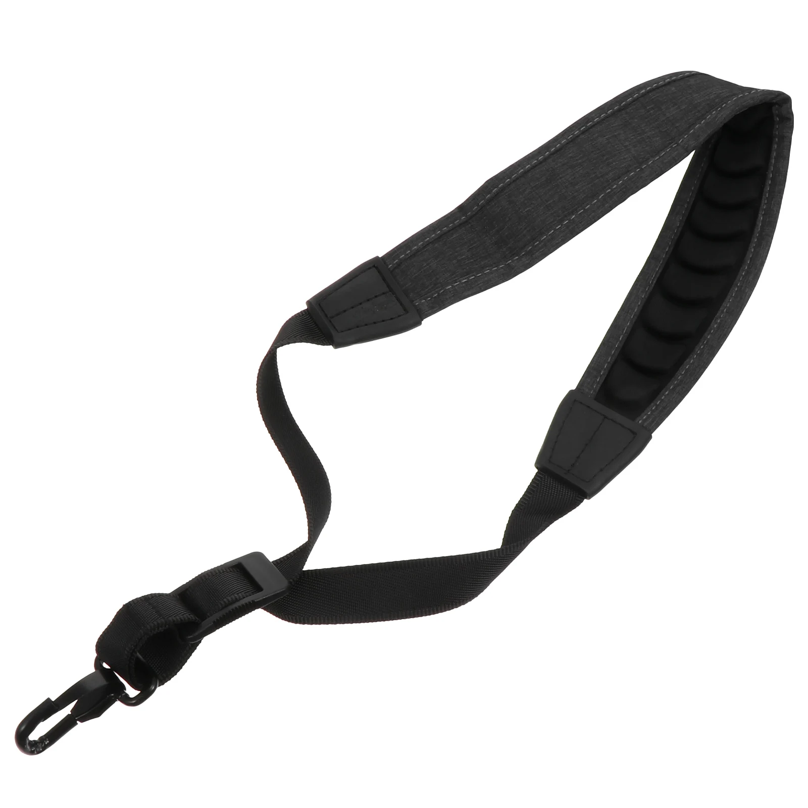 

Saxophone Neckband Fixing Strap Adjustable Accessory Simple Belt Dark Grey Durable