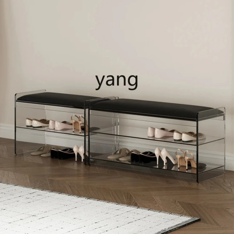 yjq acrylic bench light luxury advanced sense entry-level seat